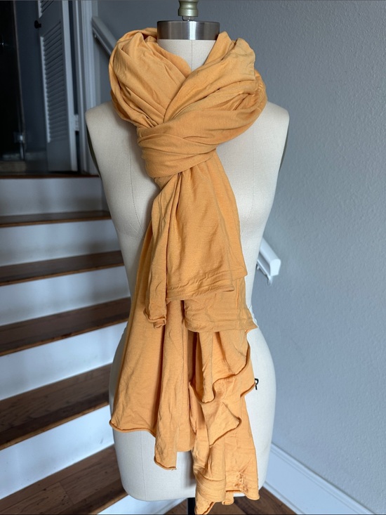 LAmade Accessories - LAMADE LARGE ZINGO Jersey SCARF Faded MUSTARD YELLOW